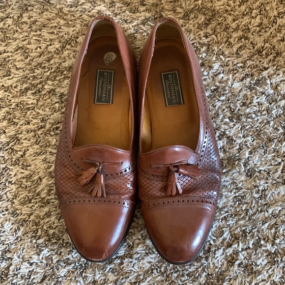 Pure Leather Bostonian Florentine Loafers - Picture 2 of 7